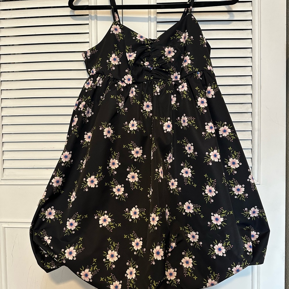 Free People Floral Bubble Dress NWT